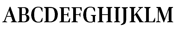 Bennet Display Condensed Semi Bold Font UPPERCASE