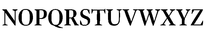 Bennet Display Condensed Semi Bold Font UPPERCASE
