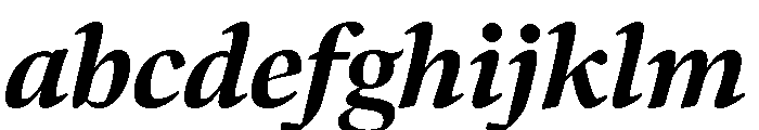 Bennet Display Extra Bold Italic FONT