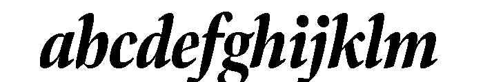 Bennet Display Extra Condensed Extra Bold Italic FONT