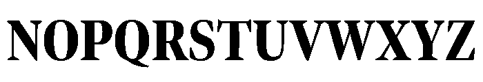 Bennet Display Extra Condensed Extra Bold Font UPPERCASE