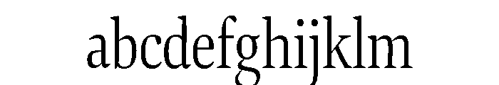 Bennet Display Extra Condensed Light FONT