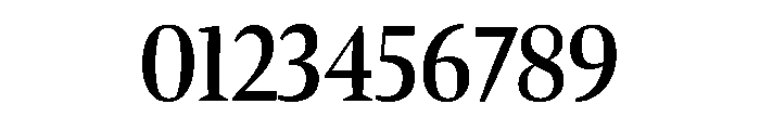 Bennet Display Extra Condensed Semi Bold Font OTHER CHARS