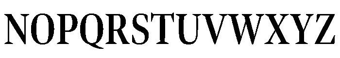 Bennet Display Extra Condensed Semi Bold Font UPPERCASE