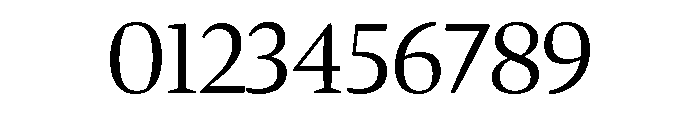 Bennet Display Light Font OTHER CHARS