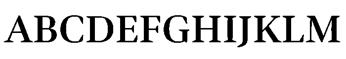 Bennet Display Semi Bold Font UPPERCASE