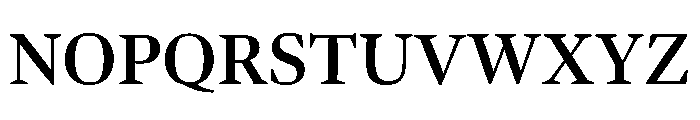 Bennet Display Semi Bold Font UPPERCASE