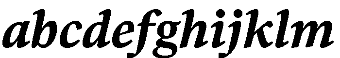 Bennet Text Four Bold Italic FONT