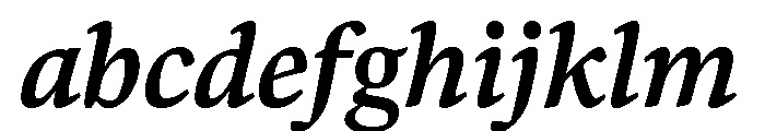 Bennet Text Four Semi Bold Italic FONT