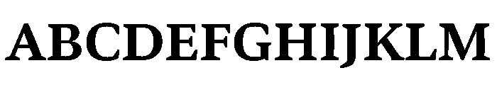 Bennet Text Four Semi Bold Font UPPERCASE