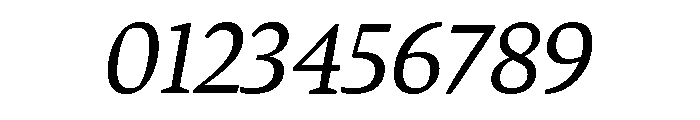 Bennet Text One Regular Italic Font OTHER CHARS