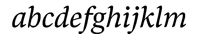 Bennet Text One Regular Italic FONT
