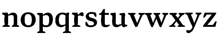 Bennet Text One Semi Bold Font LOWERCASE