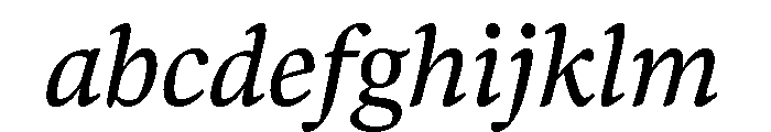 Bennet Text Regular Italic FONT