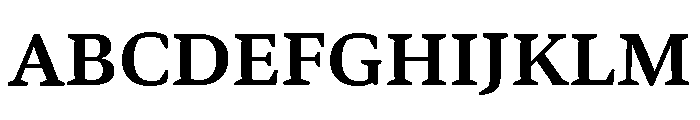 Bennet Text Semi Bold Font UPPERCASE