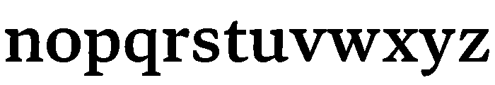 Bennet Text Semi Bold Font LOWERCASE
