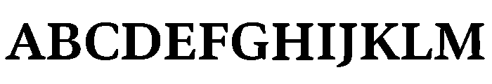 Bennet Text Three Semi Bold Font UPPERCASE