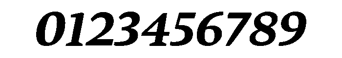 Bennet Text Two Bold Italic Font OTHER CHARS