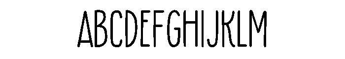 Berimbau Bold Font UPPERCASE