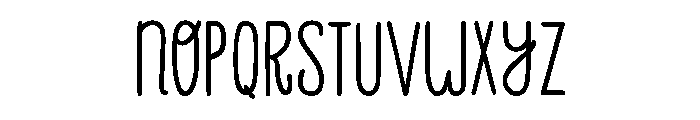 Berimbau Bold Font LOWERCASE