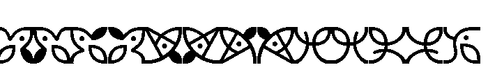 Bernice Regular Font UPPERCASE