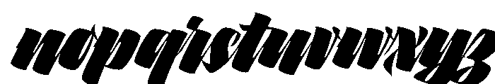 Bestia Headline Font LOWERCASE