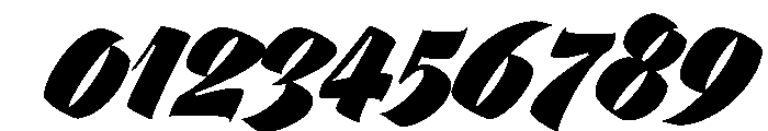 Bestia Small Font OTHER CHARS