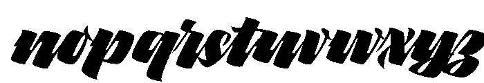 Bestia Small Font LOWERCASE