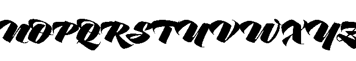 Bestia Subhead Font UPPERCASE