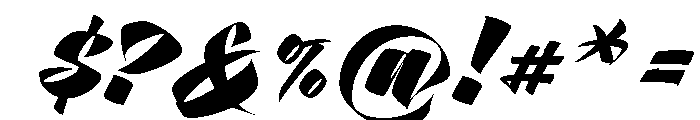 Bestia Font OTHER CHARS