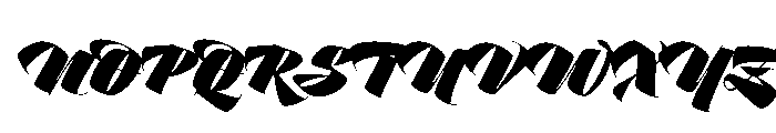 Bestia Font UPPERCASE