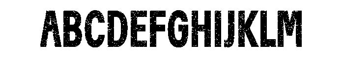 BFC Athlete Distress FONT
