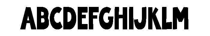 BFC Autumn Groove2 Font UPPERCASE