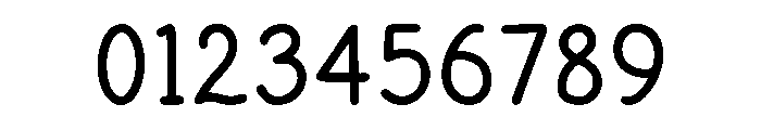 BFC Basically Semi B Font OTHER CHARS