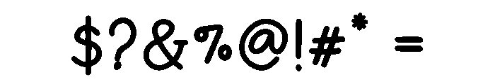 BFC Basically Semi B Font OTHER CHARS