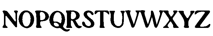 BFC Blanche Font UPPERCASE