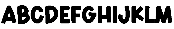 BFC Bone Yard Font UPPERCASE