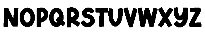 BFC Bone Yard Font UPPERCASE