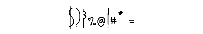 BFC Capricorn Font OTHER CHARS