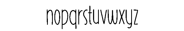 BFC Capricorn Font LOWERCASE