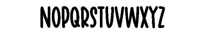 BFC Cashmere Sweater Font LOWERCASE