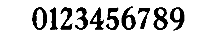 BFC Cemetery Serif Font OTHER CHARS