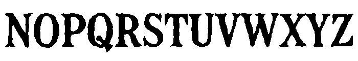 BFC Cemetery Serif Font UPPERCASE