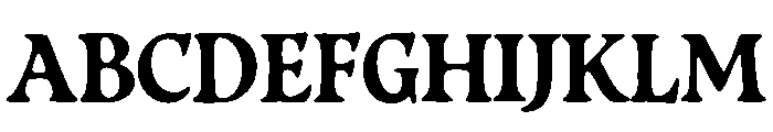 BFC Charmed Witches Font UPPERCASE
