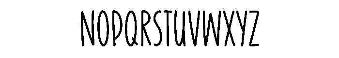 BFC ChocolateEspress Font UPPERCASE