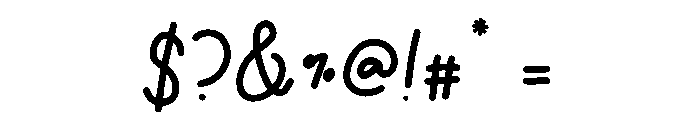 BFC Coastal Carolina Font OTHER CHARS