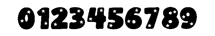 BFC Coastal Stars Font OTHER CHARS