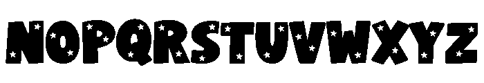 BFC Coastal Stars Font UPPERCASE