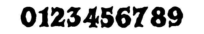 BFC Crawler Font OTHER CHARS
