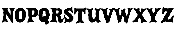 BFC Crawler Font UPPERCASE